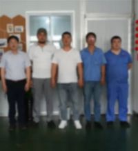 Un caloroso benvenuto ai clienti kazaki in visita a Runchen